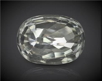 White Zircon Natural Certified 5.73 CTS... ( 85407 )